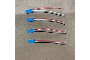3-Pin IP67 Waterproof Wire Harness - 18AWG Tinned Copper, PVC Insulation for Drones/Robotics (UL2464, Specified Lengths)