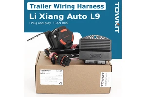 Trailer Wiring Harness for Lixiang Auto L9 Plug and Play,7/12/13 Pin Towing Electric Cable with CAN BUS