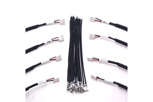 Custom Make JST-XH 2.54mm XHP 2P/3P/4P 26awg Wire Lead 3D Printer Connector Wire Harness 2.54mm Pitch Cable Assembly