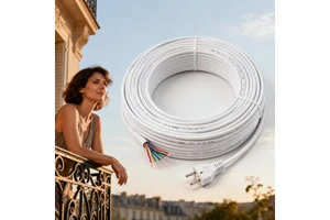 Decoration Renovation Use Compact Easy Install Flame Retardant Shockproof Insulated Power Wires RVV RVVP Power Cables
