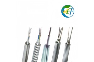 Wolf OPGW High Voltage 35kV Uninsulated Overhead Aerial Optical Fiber Cable 24/36/48 Core Single-mode Power Communication
