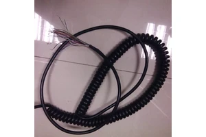 7 8 9 10 12 14 15 16 17 18 2122 26 Cores CNC MPG Spring Spiral Cable Length Customized