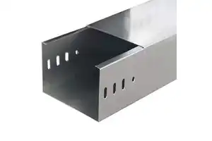 Factory Custom Galvanized Cable Tray Industrial 304 Stainless Steel Wire Trough Ladder Type Fireproof Flame Cable Laying