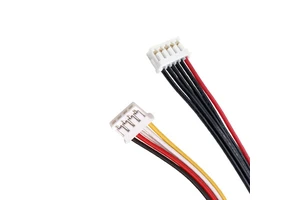 Custom Bare Copper Silicon Wiring Harness Cable with GH ZH PH 4P Connectors for Home Appliances/Electronics/intelligent Robots