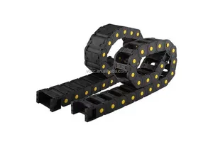 Viextro High Quality 20*57 Fully Enclosed Protective Cable Carrier Conveyor Wire Harness Linear Guide CNC Nylon Drag Chain