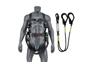 Manufacturers Electrician Double Lanyard Construction Industrial Equipment Parts Full Body Safety Harness