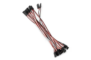 High Quality JR/Futaba Servo Motor Extension Wire Male to Male 150-1000mm CE Certified Twisted Pair for RC Electrical Toys