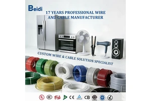 BEIDI UL2547 UL Listed PVC Insulated Electrical Wire in 1.5mm Sizes for Safe House Wiring and Commercial Construction Projects