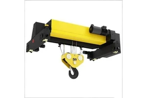 10 Ton European Double Girder Wire Rope Hoist For Sale