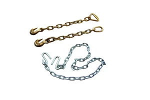 US Standard Grade70 3/8 Steel Alloy Welded Galvanized Dragging Chain with Clevis Hooks