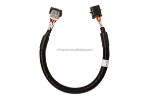 New Energy Bus Auxiliary Lighting Wiring Loom Heavy Duty Waterproof PVC/Nylon/Rubber Insulation For EV Coach Home Appliance OEM