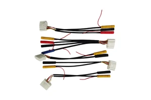 PVC Cable DUSB 9Pin Double Shielded Single Control Wiring Harness Assembly with PVC Jacket Cable HYH-MCC-006 Copper Conductor