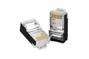 RJ45 CAT6 FTP Connector Network Cable Connector Computer Crystal Head