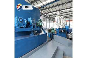 Customizable 6-35KV Three-layer Co-extrusion Dry-cure XLPE Cable Production Line for Renewable Energy Industry