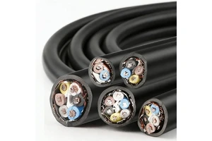 Wholesale RVVP PVC Insulated Copper Shielded Cable 0.5mm-1.5mm Stranded Conductors 12 Cores for Anti-Interference Places