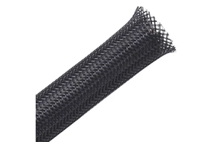 Automotive Wiring Harness Protector Self Wrapping Braided Expandable Cable Sleeve With High Temperature Resistance