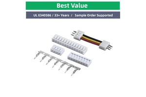 SCN Stereo Wiring Harness, Halogen Free, for Motor Controller, 16 Pin, Red Black Pair, TS16949 Quality, 12AWG, Bullet Terminal