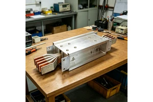 HTMC-I Fire-Resistant Low Voltage Air Insulated Copper Wire Busway 400A-1600A IP54/IP66 Customizable Size Commercial