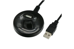 Custom Harness USB2.0 Coaxial Extension Docking Male to Female Ferrite Shielded PVC Jacket Extension Cable