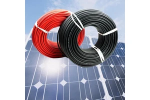 Good Quality 100m 4mm2 6mm2 Dc 1500v Photovoltaic Pv Electric Power Solar Wire Cable for Solar System