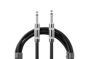 Factory OEM Professional Musical Instrument Guitar Cable PVC 6.35MM Jack to 1/4 in Audio Electric Guitar Pure Copper Bass Cable
