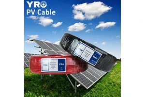 YRO Solar Inverter Cable 2.5mm UV-Resistant XLPE Suitable for Outdoor Solar Panel EV Charging Station and Other Solar Products