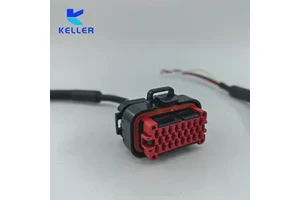High Temperature Resistant Customized EV Automotive Signal Wiring Harness Plug/Outlet/Inlet Multi-Core Sealed Connector AC/DC