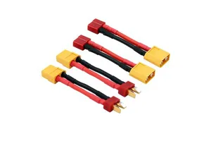 Lithium Battery Charging Cable XT60 XT30 Plug Gold Plated High Temperature Resistance Wiring Harness for Motorcycle Use