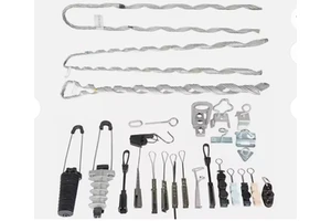 Custom Cable Assembly Manufacturing with Steel Material ABC Cable Accessories