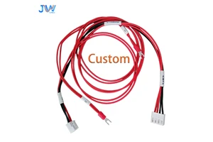Custom 24V Power Output Wire Harness for Industrial Automation Control Medical Equipment and Production Line