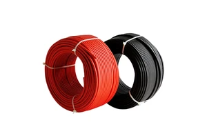 For Certified Copper Crosslinked Polyethylene (XLPE) Insulated DC PV Wire for 4mm 6mm Solar Energy Installation Industrial