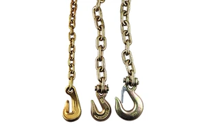 Galvanized Grade70 5/16''X20FT Rachet Binder Chain Tow Chain With Hook