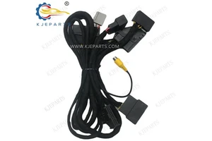 Manufacturer Custom 54 Pin 26 Pin Auto Extension Cable Wire Harness RCA for Fords Sync Electrical PVC PTFE for Automobile Use