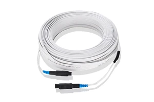 3.0mm 1~2 Core Pre-connectorized Patch Cable Pre-terminated Drop Cable SC/LC Fiber Drop Cable Assemblies for FTTX Access