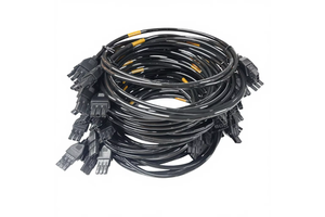 Custom High Voltage Multi Core Shielded Cable Harness High Flex Insulated Wire Assembly with PVC Jacket