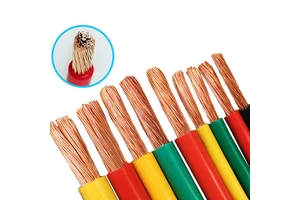 Oxygen Free Copper Core BV BVR Wire for Home Decoration Engineering, Safe and Durable for 30 Years
