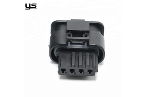 Anti Melt Yeasion YS-09 H4 Headlight Socket Wire Harness Cable 3 Pin High Temp Plug Connector for Car Electronic Computer
