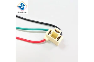 With Iso Halogen Bulb Car 3 Pin Connector Male Female Automobile Wiring Harness