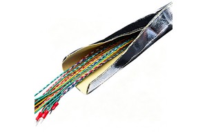 KEVLAR Industrial Robot Cable protection Wear-resistant Waterproof Fireproof Hook and Loop Cable Sleeves