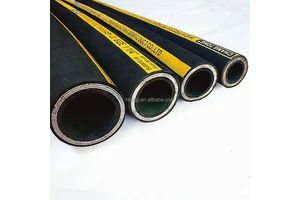 Factory Wholesale High Pressure Hydraulic Hose Wear Resistant Oil Pipe with Steel Wire Braided for Hydraulic System Rubber Hoses