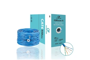 Changbao Copper Cat6 Network Cable - 4 Pair 23AWG 1000ft/305m UTP Cat6e RJ45 Ethernet Lan Cable 4 Pair 23AWG UTP Cat6e Lan Cable