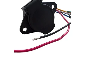 Ce Certificated Approved 12V 7 Hole Trailer Cable Set With Socket