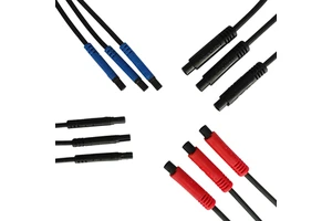 PVC Insulated Cable Assembly with D-Sub 9Pin Double Shielded Wiring Harness Copper Conductor for Signal Control