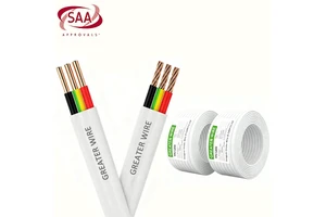 Australia AS/NZS5000 Electrical Cable 2 3 Core Twin And Earth 1mm 1.5mm 2.5mm 4mm 6 Mm Flat Thermoplastic Sheathed TPS Cable