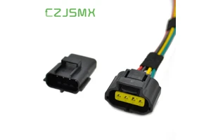 MingXin Custom 4 Pin Flame Retardant Wiring Harness CE RoHS Factory for Car Ignition System Copper Core Shielded