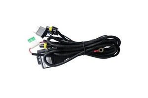 Others Car Light Accessories Wire Harness Controller with Relay for H4 hid Xenon Bulb 12V 35W 55W Car Wiring Harness