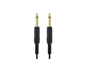 Male to Male 1/4" Audio Flexible Shielded 6.35mm Mono TRS Stereo Guitar Cable