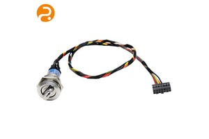 Custom Automotive Metal Selector Switch Wiring Harness PVC Twisted Multi-Color Wire OFC Copper Industrial Automation Control