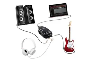 Electric USB Guitar Link Midi Guitar Cable Driver