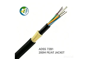 ADSS Cable 4B1 12B1 24B1 36B1 48B1 96B1 Communication Cable Over Head\Aerial Communication Cable Pe/At Jacket/Sheath